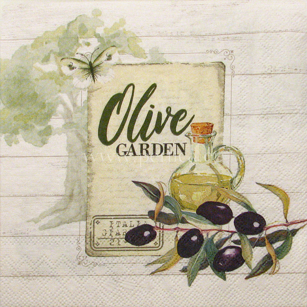 Salveta "Olive garden"  VM10