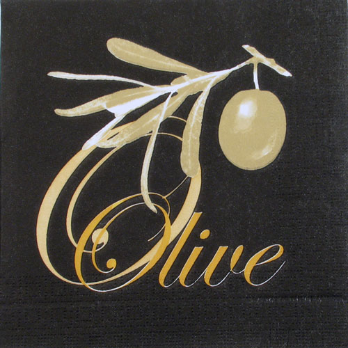 Salveta Graphic Olive  MAS3
