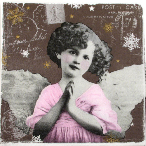 Salveta Praying Angel brown AN3