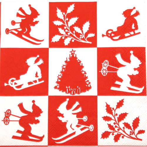 Salveta Christmas Impression red  BM2