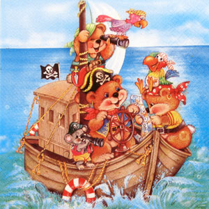 Salveta Funny Pirates D18