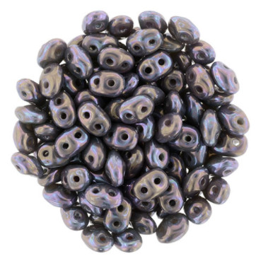 Superduo 2,5x5 mm, 10 gr,  nebula ashen gray, SD1