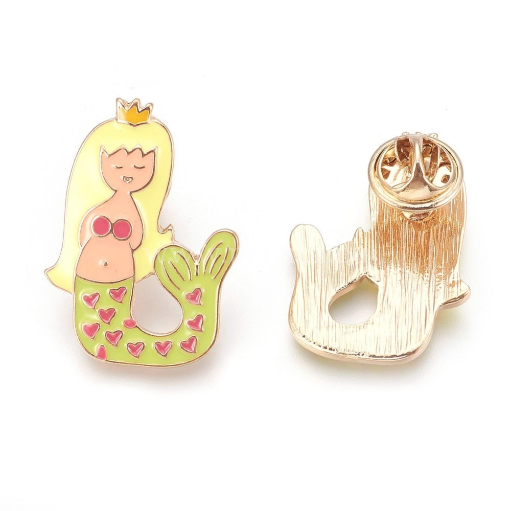 Bros morska sirena 30x20 mm, EM2