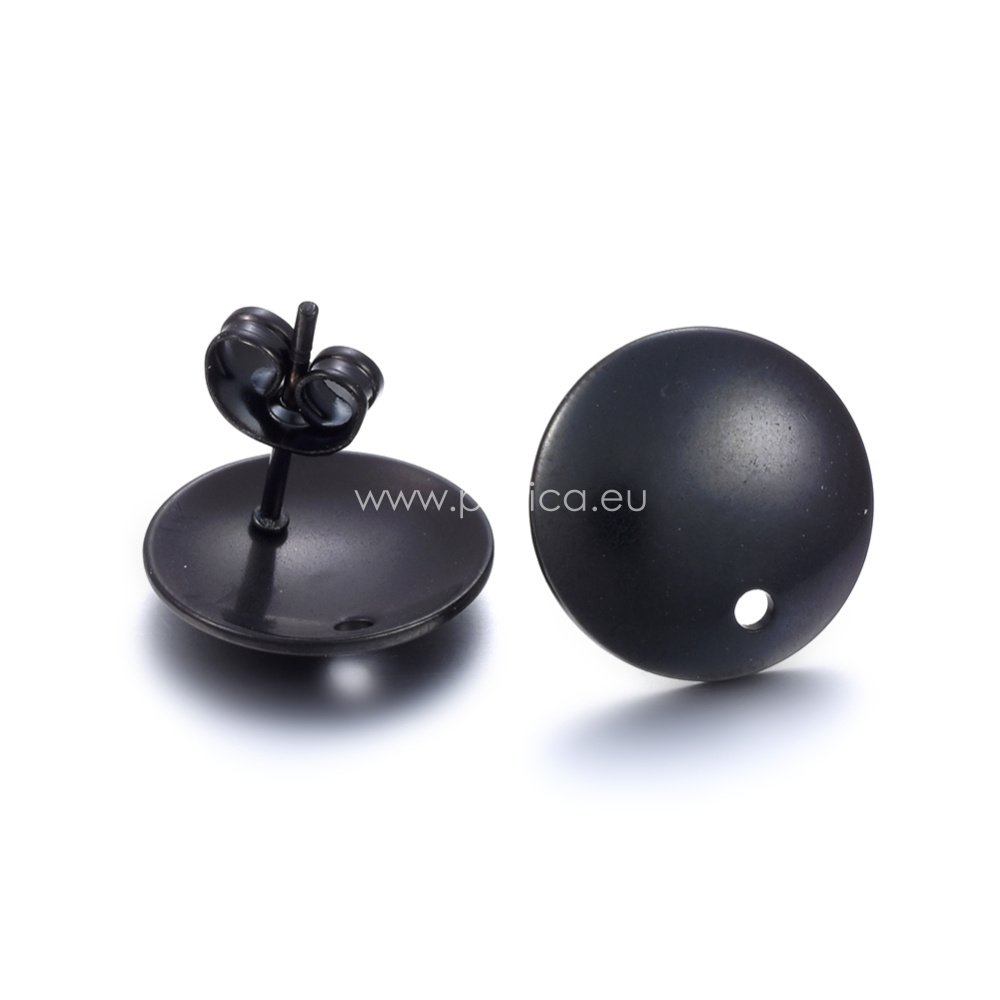 Kopča za naušnice SS304, 13x2 mm 2 mm, 2 kom, SS12