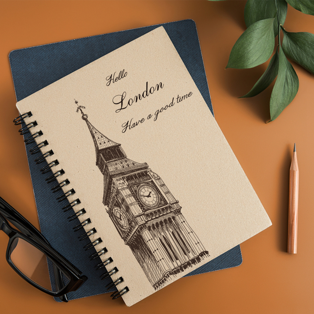 Stambilj silikonski Hello London vel 11 x 16 cm, 7 motiva