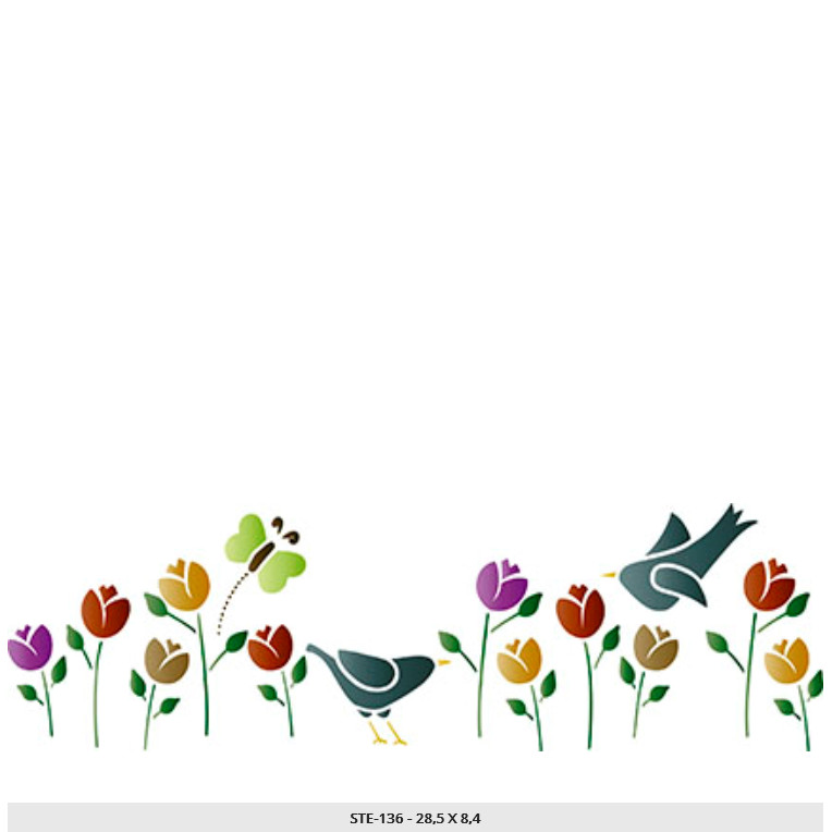 Šablona Gaj 29 x 8 cm