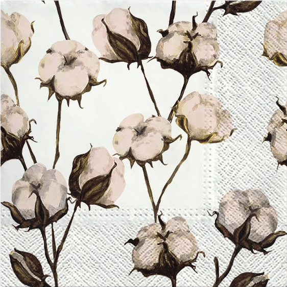 Salveta "Cotton flower" C74
