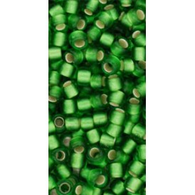 Toho 8/0 10 gr Silver-Lined Frosted Peridot