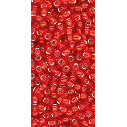 TOHO 11/0 Silver-Lined Siam Ruby 10 gr