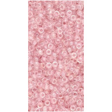 TOHO 15/0 Transparent - Lt French Rose 5 gr