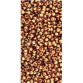 Toho 15/0 Gold-Lustered Transparent Pink 5 gr