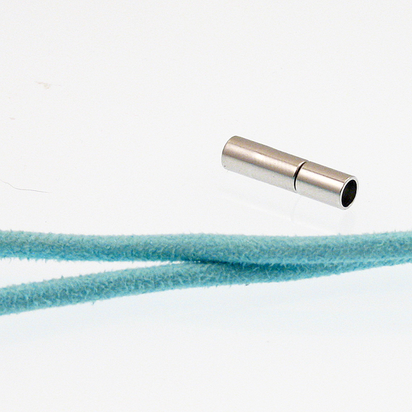 Traka velour, okrugla 2mm,  1 metar, B4